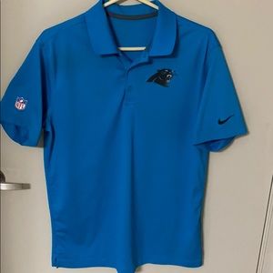 NIKE NFL CAROLINA PANTHERS POLO SZ M